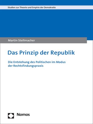 cover image of Das Prinzip der Republik